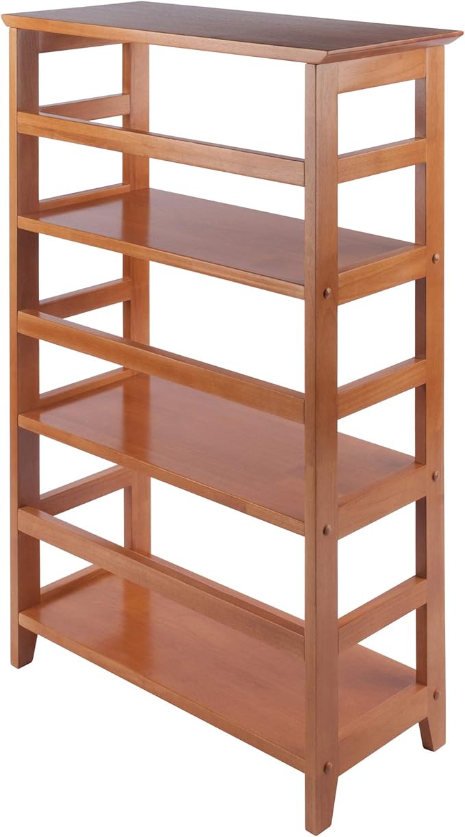 Winsome Wood Studio Shelving, Honey, 3