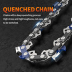 3Pcs 10 Inch Chainsaw Chain, 3/8" LP Pitch .050" Gauge 40 Drive Links,Replacement Chains for Portable Mini Chainsaw, Guide Saw Chain for Chainsaws (10"-40DL-3/8"LP .050"-3pcs)