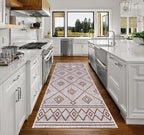 Keen Home Design Terrace Outdoor Runner Rug - 2x10 Washable Indoor/Outdoor Rug for Patio, Kitchen, Balcony, Beach, Garden, Deck and Porch, Size: 2'2"x9'11"