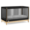 GAP babyGap Tate 4-in-1 Convertible Crib - Greenguard Gold Certified, Ebony/Natural