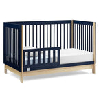 GAP babyGap Tate 4-in-1 Convertible Crib - Greenguard Gold Certified, Navy/Natural