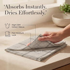 Urban Villa Cloth Napkins Cotton 20x20 (Set of 12) Tiny Checks