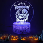 Halloween Decorations Limited Edition Scary Eyeball Decoration Indoor, Desk Visual 3D Lamp Night Light with Remote, Multiple Colour & Flashing Modes and Brightness Adjusted
