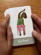 Chair Yoga Poses Cards for Kids: Movement Breaks or Brain Breaks in Classroom, Homeschool, Play Therapy, Calm Corner, or for Social Emotional Learning Activities and Test Taking Strategies