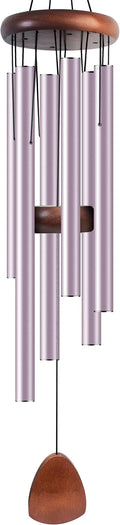 Large Aluminium Wind Chimes 37 Inches to Create a Zen Atmosphere Suitable for Outdoor, Garden, Patio Decoration. Classic Wind Chimes with Wind Catcher Suitable as A Gift for Unisex(Purple)
