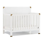 Baby Relax Miles 5-in-1 Convertible Crib, Nursery Furniture, Classic White
