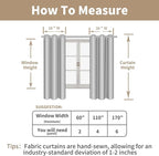 LAMIT Linen Curtains 63 inches Long for Bedroom, Bronze Grommet Linen Drapes Light Filtering Semi Sheer Curtains for Small Window/Farmhouse, 2 Panels (38 x 63 Inch, Brown)