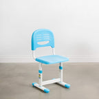 VIVO Height Adjustable Kids Desk Chair, Chair Only, Designed for Interactive Workstation, Universal Children's Ergonomic Seat, Blue, DESK-V201B-CH