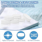 Chlorine Tablets 3 inch 10 Pounds, TABIT Swimming Pool Long Lasting Chlorinating Tablets, Slow Dissolving, Tri-Chlor for Swim Pool, Hot Tubs, Spa