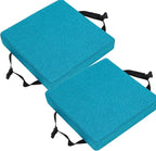 Square Bar Stool Cushion Set of 2 - 14x14/15*15/12*12 Thick 5/8cm Dining Chair Pads (Color: 12#)