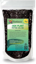 GARDENERA Premium Jade Plant Potting Soil Mix - (5 Quart Bag)