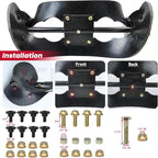 GELASKA 99-9313 Snow Blower Paddles with 55-8760 Scraper Replaces Toro 125-1128, 55-9250, 55-9251, 88-0771 for Toro CCR 2000, CCR 2400, CCR 2450, CCR 2500, CCR 3000, CCR 3600, CCR 3650 Snowthrowers