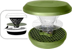 SWISSINNO Big Bird Blocker Ring, Transparent, Prevent Pigeons, Crows and Other unwanted Large Birds Scaring Away Smaller Birds, for Smart Bird Feeder Davos
