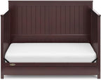 Graco Hadley 5-in-1 Convertible Crib with Drawer (Espresso) – Crib with Drawer Combo, Includes Full-Size Nursery Storage Drawer, Converts from Baby Crib to Toddler Bed, Daybed and Full-Size Bed