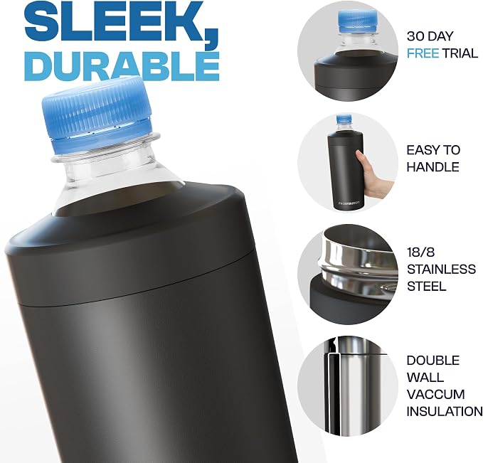 Frost Buddy XL Can Cooler - Fits 12/16/20/24 oz Cans & Bottles (Cowabunga) | Keeps drinks chilled 12+ hrs | No sweat, no condensation | Fits slim & standard cans | Durable, portable design