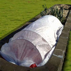 Agfabric Warm Worth Roll Heavy Floating Row Cover&Plant Blanket 0.9oz 7'x100' for Frost Protection,Harsh Weather Resistance& Seed Germination,White