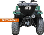 Buyers Products ATVS100 ATV All-Purpose Broadcast Spreader 100 lbs. Capacity with Rain Cover , Black