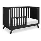 DaVinci Otto 3-in-1 Convertible Crib in Ebony, GREENGUARD Gold Certified