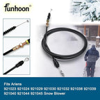 06900614 Deflector Control Cable for Ariens 921024 921029 921030 921032 921038 921040 921045 921046 921047 Deluxe 24" 28" 30" 32" Platinum SHO 24" 30" AX 254cc Engine Snow Blowers