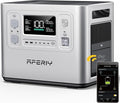 AFERIY P210 Portable Power Station 2400W (4800W Peak),2048Wh LiFePO4 Battery Generator with 1100W AC Charging & 500W Solar Charging,for Home Backup,Outdoor Camping, RVs, Emergencies, Power Outages
