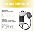 fullas JQ170 Electric Starter Motor Fit for Troy-Bilt MTD Cub-Cadet Craftsman 951-10645A, 751-10645A, LCT Ariens 208cc 254cc Engine for Husqvarna Ariens Snowblower Starter