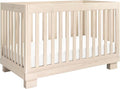 babyletto Modo 3-in-1 Convertible Crib with Toddler Bed Conversion Kit in Washed Natural, Greenguard Gold Certified