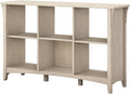 Bush Furniture Salinas 6 Cube Organizer in Antique White