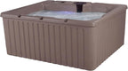 Aqualife Current Outdoor Hot Tub, Free Extras, Fits 4-Adults, Plug and Play Spa, Free Cover Included, Made in USA