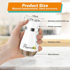 Avocado Salt and Pepper Shakers - 4 oz Glass Set with Stainless Steel Lids | Avocado Design with Glass Bottoms and Stainless Steel Lids Adds Playful Style to Kitchens and Makes Refilling Easy.