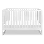 Davinci Hunter 3-in-1 Convertible Crib, White, Easy Assemble, Greenguard Gold Certified