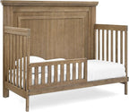 Delta Children Simmons Kids Paloma 4-in-1 Convertible Crib, Greenguard Gold Certified, Aged Oak