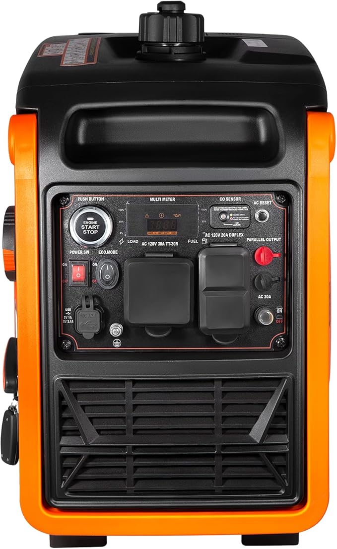 LIFAN 4800W Portable Inverter Generator with Dual Start Mode – Quiet, Fuel-Efficient, and Compact for Home, RV, and Outdoor Use (LF4800iE)