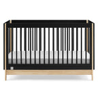 GAP babyGap Tate 4-in-1 Convertible Crib - Greenguard Gold Certified, Ebony/Natural