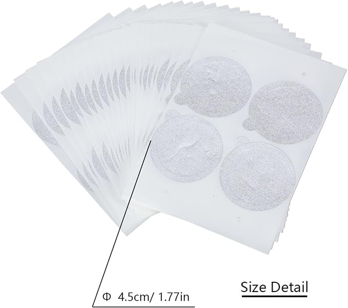 Of 100 Coffee Pods Sealing Covers Coffee Pods Foil Lid 45mm Stickers for Home and Commercial Use Home Brewing Supplies