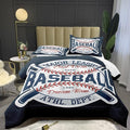 Bodhi Sports Comforter for Boys,Baseball Comforter Set Twin,Boys Comforter Set Twin Size,Baseball Bedding Set for Kids,Teen Comforter Bedding Set Twin with Pillowcases