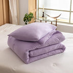 ROSGONIA California King Comforter Set Lavender, 3pcs (1 Boho Purple Cal King Comforter & 2 Pillowcases), All Season Bedding Bedspread Blanket Quilts