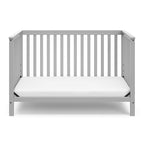 Storkcraft Hillcrest 4-in-1 Convertible Crib (Pebble Gray) - Converts to Daybed, Toddler Bed, and Full-Size Bed, Fits Standard Full-Size Crib Mattress, Adjustable Mattress Support Base