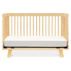 babyletto Hudson 3-in-1 Convertible Crib with Toddler Bed Conversion Kit in Natural, Greenguard Gold Certified