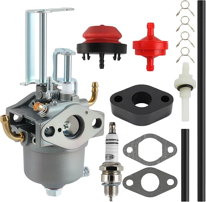 Carbhub Carburetor for Power Clear 180 PC180 418ZR 418ZE Toro 119-1980 Toro 38587 38272 38282 38452 Snow Blower 119-1570 119-1928 119-1977 Carb with Primer Bulb Fuel Filter Heat Shield