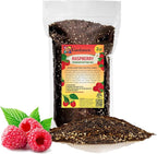 Gardenera Premium Raspberry Potting Soil Mix - Optimal Blend for Thriving and Juicy Berries - 2 Quart