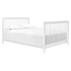 Babyletto Sprout 4-in-1 Convertible Crib with Toddler Bed Conversion Kit in White, Greenguard Gold Certified