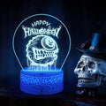 Halloween Decorations Limited Edition Scary Eyeball Decoration Indoor, Desk Visual 3D Lamp Night Light with Remote, Multiple Colour & Flashing Modes and Brightness Adjusted