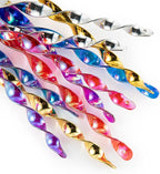 OFFO Large Bird Scarer Rods, 15.7 Inches (30 Pcs) Multicolored Reflective Bird Device Outdoor Bird Scarer to Keep Pigeon and Woodpecker Away from Garden or Yard