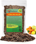 GARDENERA Citrus Tree Potting Soil Mix, Special Blend for Indoor Oranges, Lemons, Limes and More - (4 Quart Bag)