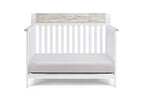 Suite Bebe Hayes 4 in 1 Convertible Crib, White and Wire Brushed Wood