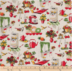 Vintage Kitchen Valance Topper Window Curtain Treatment 42W x 14L, 100% Cotton, Rod Pocket