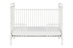 Namesake Abigail 3-in-1 Convertible Metal Crib in Washed White, Greenguard Gold Certified