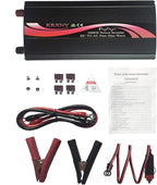 1000W Pure Sine Wave Power Inverter 48V DC to 110V 120V AC 60HZ with LED Display US Output Socket for RV Camping Home Solar