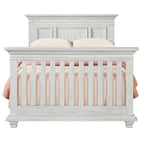 Oxford Baby Weston Crib to Full-Size Bed Conversion Kit, Vintage White, GreenGuard Gold Certified