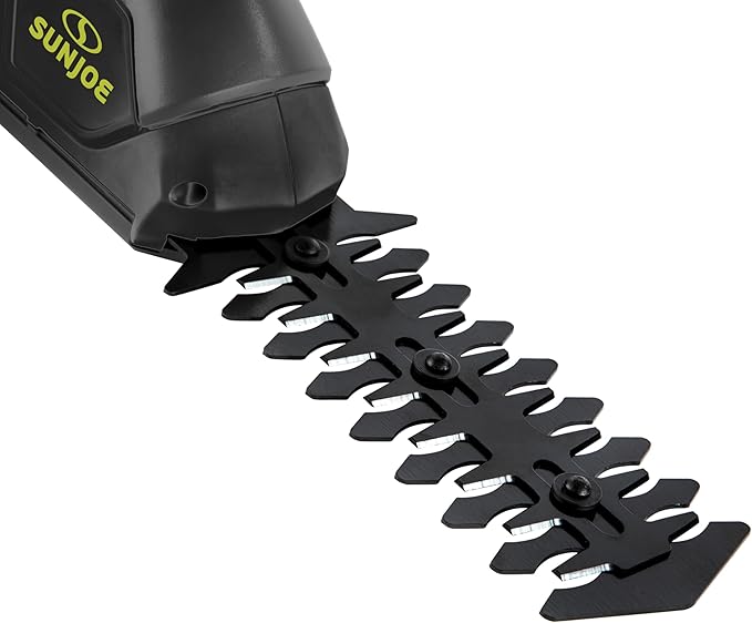 Sun Joe HJ604C 7.2-Volt Cordless Grass Shears and Trimmer, Charger and Battery Included